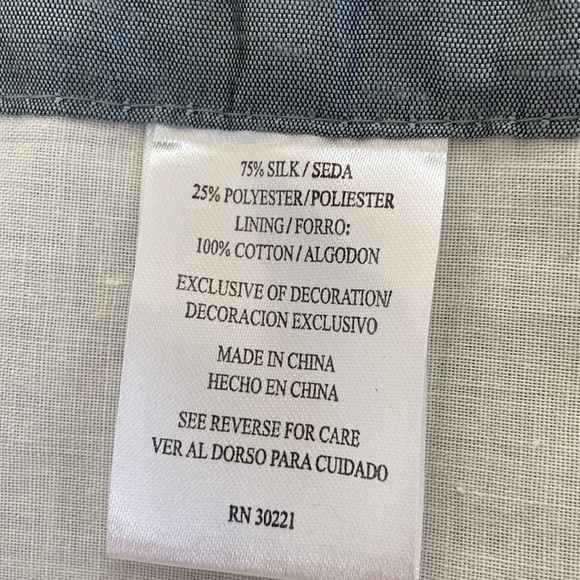 Turquoise Blue Valance - Picture 3 of 6